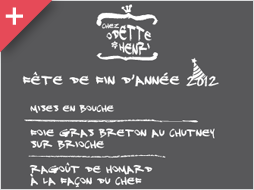 Menu Bretagne - Vignette