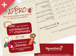 Carte vins Le Spontini - Vignette
